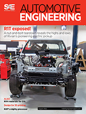 Automotive Engineering:  July/August 2022