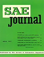 S.A.E. Journal 1957-04-01