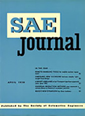 S.A.E. Journal 1958-04-01