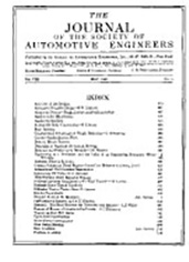 Journal of the S.A.E. 1921-05-01