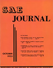S.A.E. Journal 1953-10-01