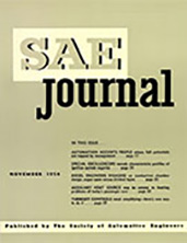 S.A.E. Journal 1954-11-01