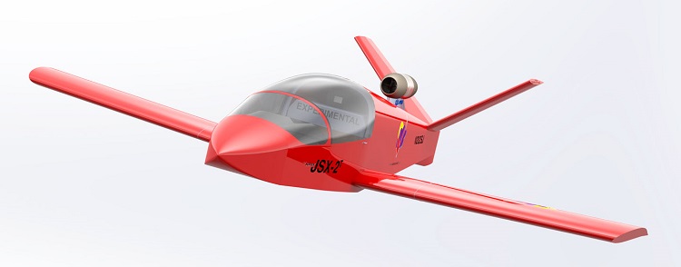 Artists rendition of the JSX-2T