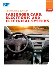SAE International Journal of Passenger Cars - Electronic and Electrical Systems Image