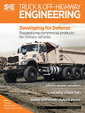 SAE Truck & Off-Highway Engineering:  April 2019