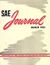S.A.E. Journal 1951-03-01