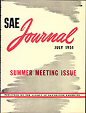 S.A.E. Journal 1951-07-01