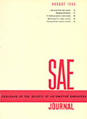 S.A.E. Journal 1960-08-01