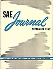 S.A.E. Journal 1952-09-01