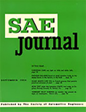 S.A.E. Journal 1954-09-01