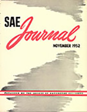 S.A.E. Journal 1952-11-01