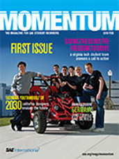 Momentum, the Magazine for Student Members of SAE International 2010-02-01