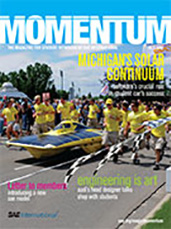 Momentum, the Magazine for Student Members of SAE International 2010-04-01