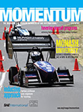 Momentum, the Magazine for Student Members of SAE International 2013-04-01