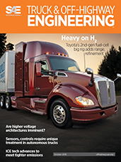 SAE Truck & Off-Highway Engineering:  October 2018