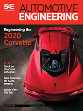 Automotive Engineering:  September 2019