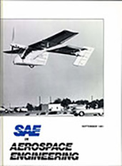 SAE in Aerospace Engineering 1981-09-01