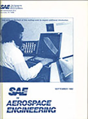 SAE in Aerospace Engineering 1982-09-01