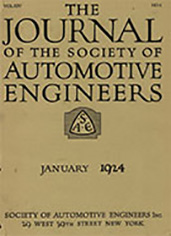 Journal of the S.A.E. 1924-01-01