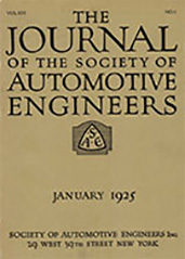 Journal of the S.A.E. 1925-01-01
