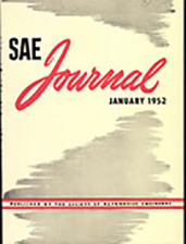 S.A.E. Journal 1952-01-01