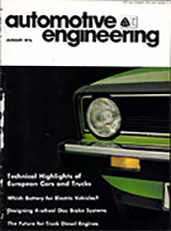 Automotive Engineering 1975-01-01