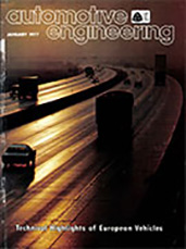 Automotive Engineering 1977-01-01