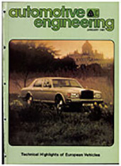 Automotive Engineering 1981-01-01
