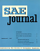 S.A.E. Journal 1957-02-01