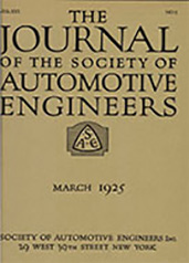 Journal of the S.A.E. 1925-03-01