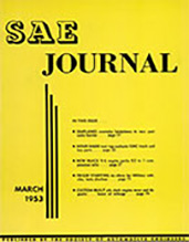 S.A.E. Journal 1953-03-01