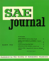 S.A.E. Journal 1956-03-01