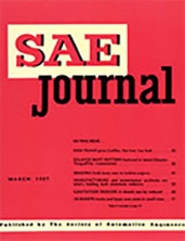 S.A.E. Journal 1957-03-01