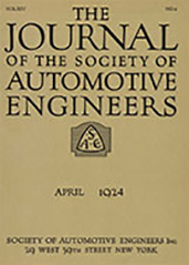 Journal of the S.A.E. 1924-04-01