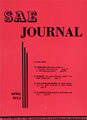 S.A.E. Journal 1953-04-01