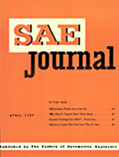 S.A.E. Journal 1959-04-01