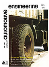 The S.A.E. Journal of Automotive Engineering 1972-04-01