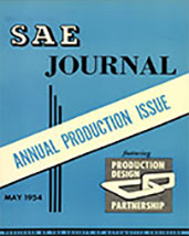 S.A.E. Journal 1954-05-01