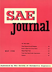 S.A.E. Journal 1958-05-01
