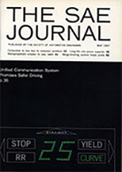 S.A.E. Journal 1967-05-01