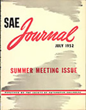 S.A.E. Journal 1952-07-01