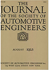 Journal of the S.A.E. 1923-08-01