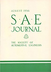 S.A.E. Journal 1936-08-01