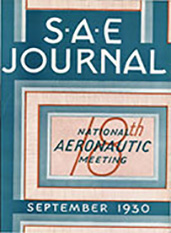S.A.E. Journal 1930-09-01