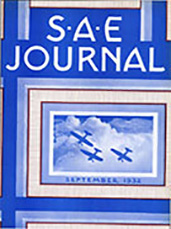 S.A.E. Journal 1932-09-01