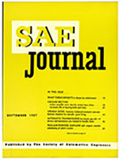 S.A.E. Journal 1957-09-01