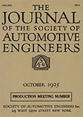 Journal of the S.A.E. 1925-10-01