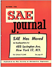 S.A.E. Journal 1956-10-01