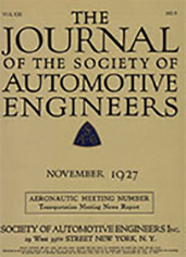 Journal of the S.A.E. 1927-11-01